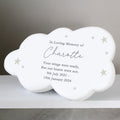 Personalised star Resin Memorial Cloud
