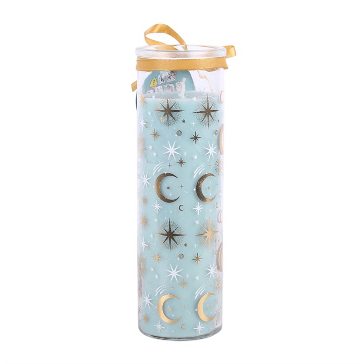 Blue Pastel Skies Tube Candle