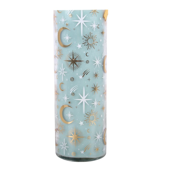 Blue Pastel Skies Tube Candle