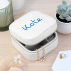 Personalised Summer Style White Jewellery Case