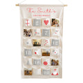 Personalised family advent calendar with family photos