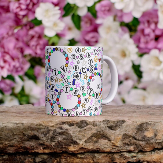 11oz friendship bracelets mug