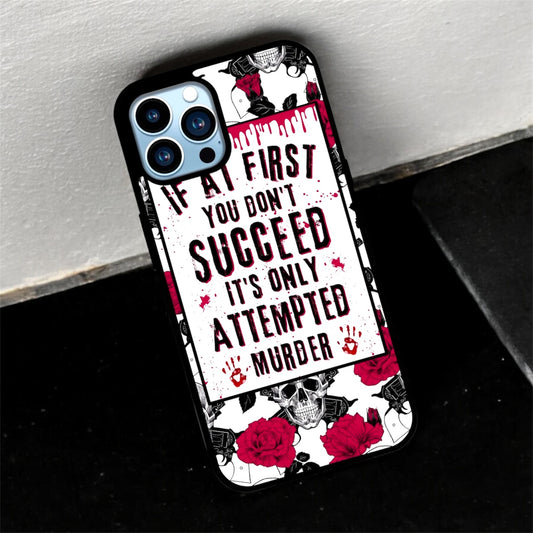 If at first murder phone case