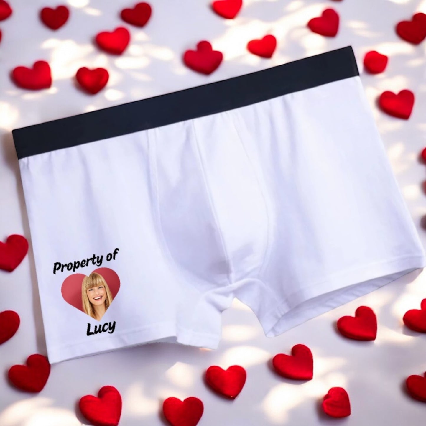 Personalised photo boxers