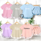 Frill shorts and Tshirt sets