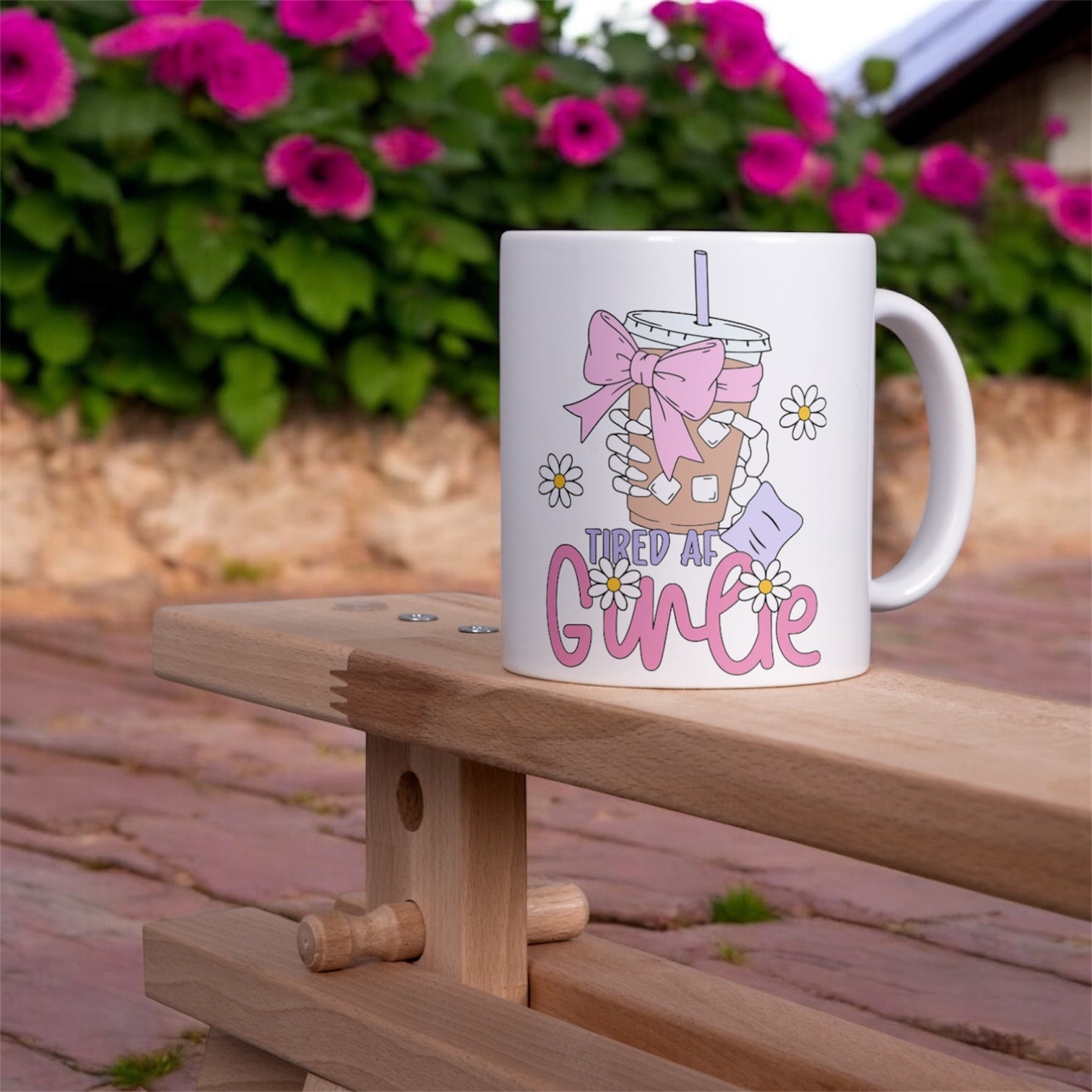 Tired af girlie 11oz mug
