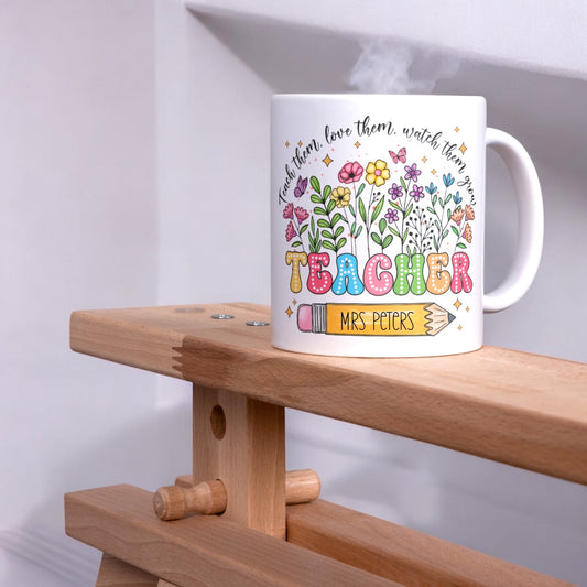 Teach them personalised 11oz mug