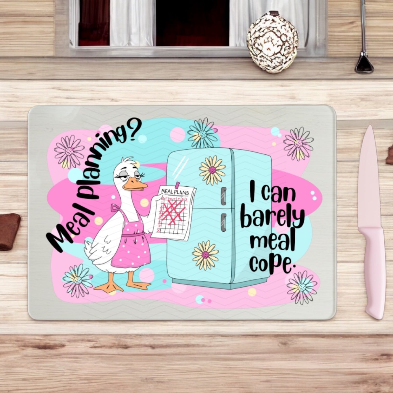 Meal prepping Cutting board