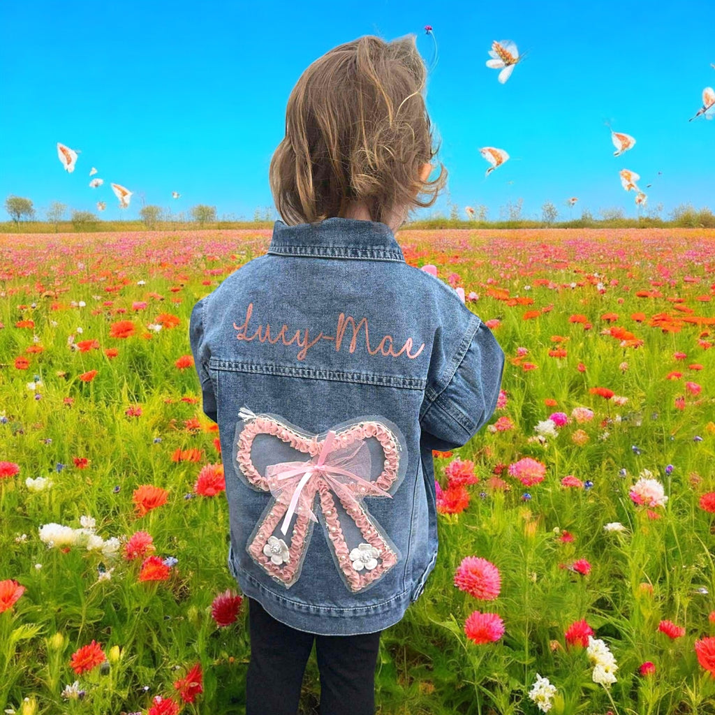 Personalised bow style jacket