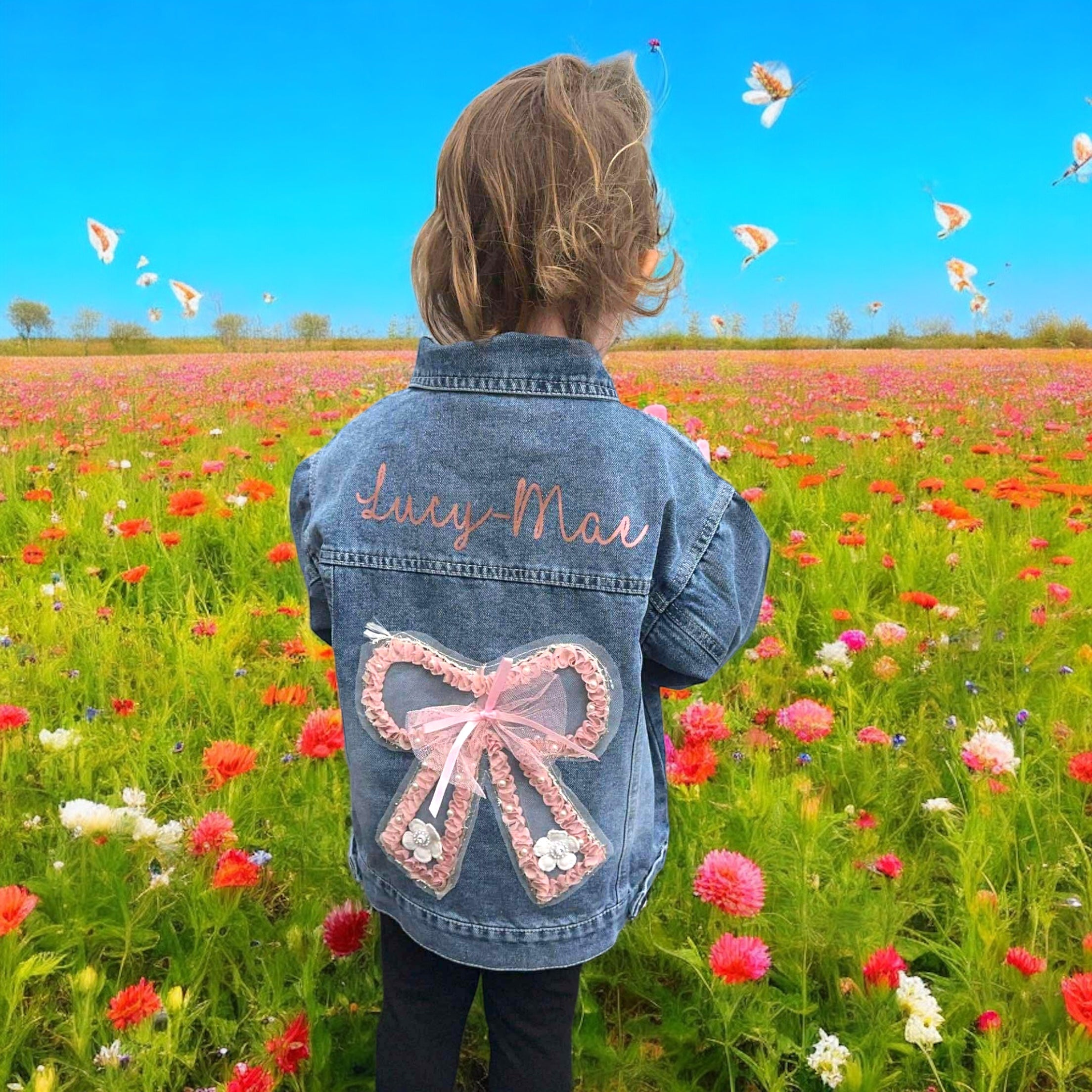 Personalised bow style jacket