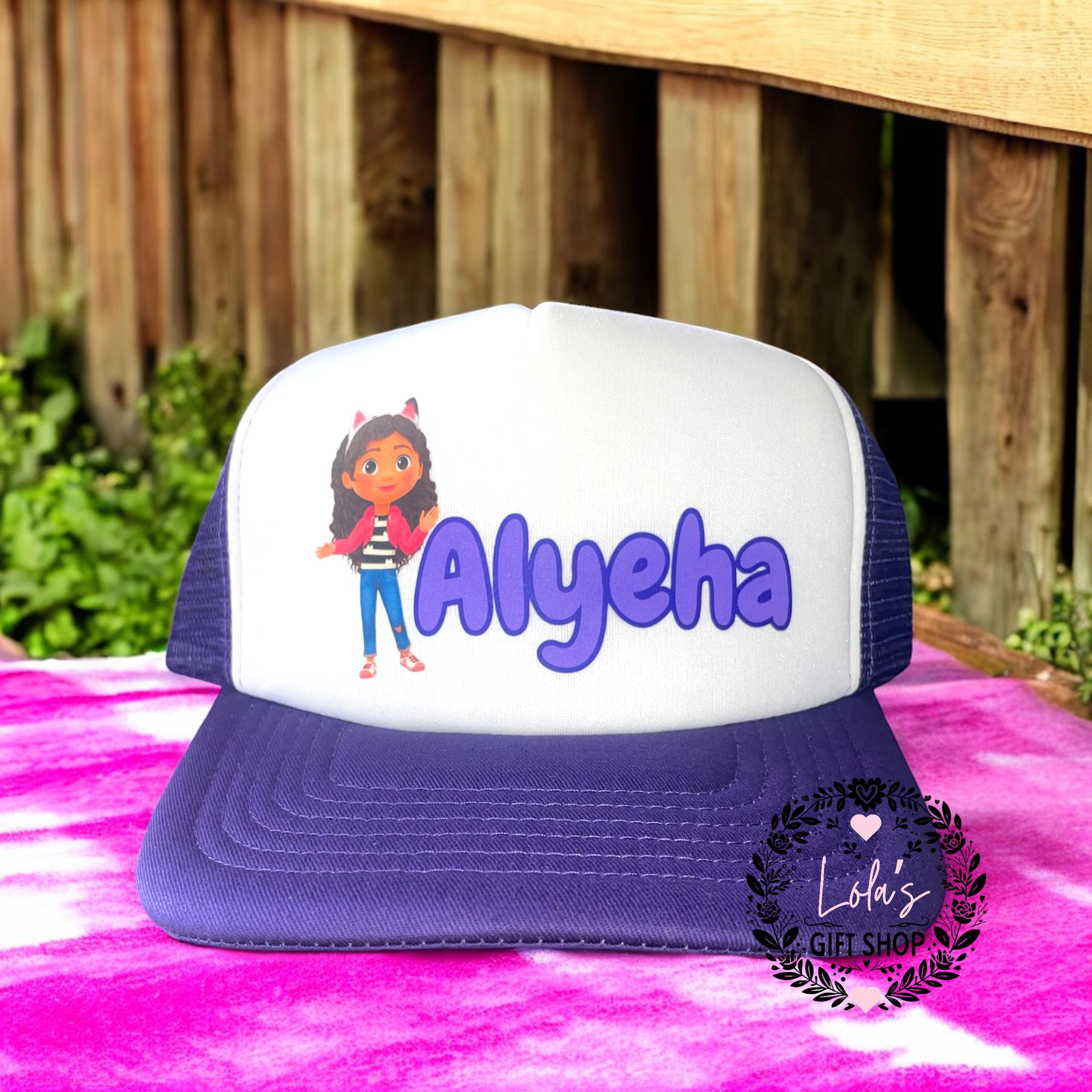Character trucker hats