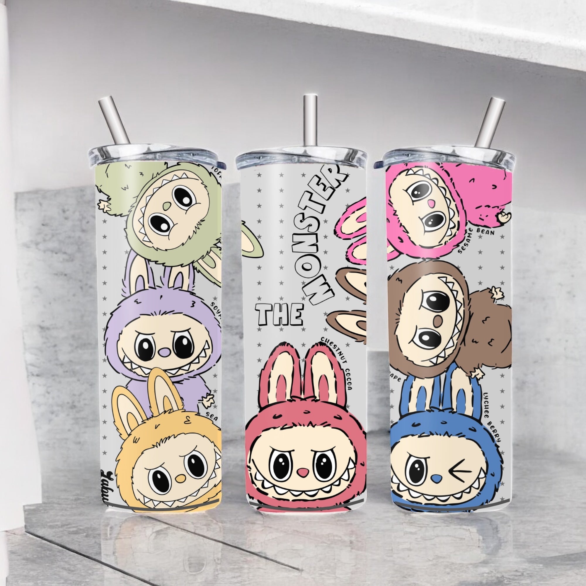 Steel monsters 20oz tumbler