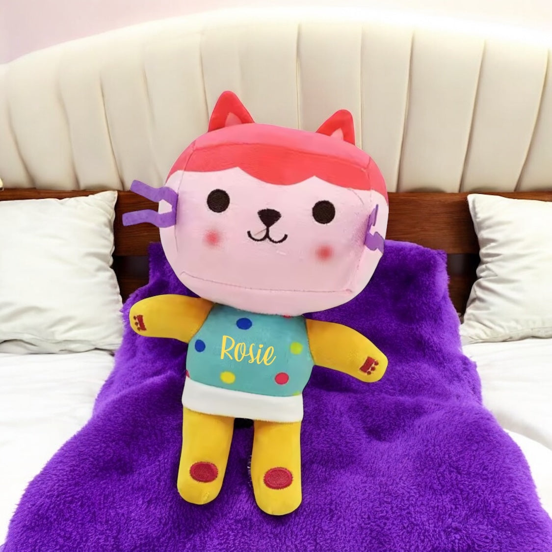 Dolls house character personalised plushies