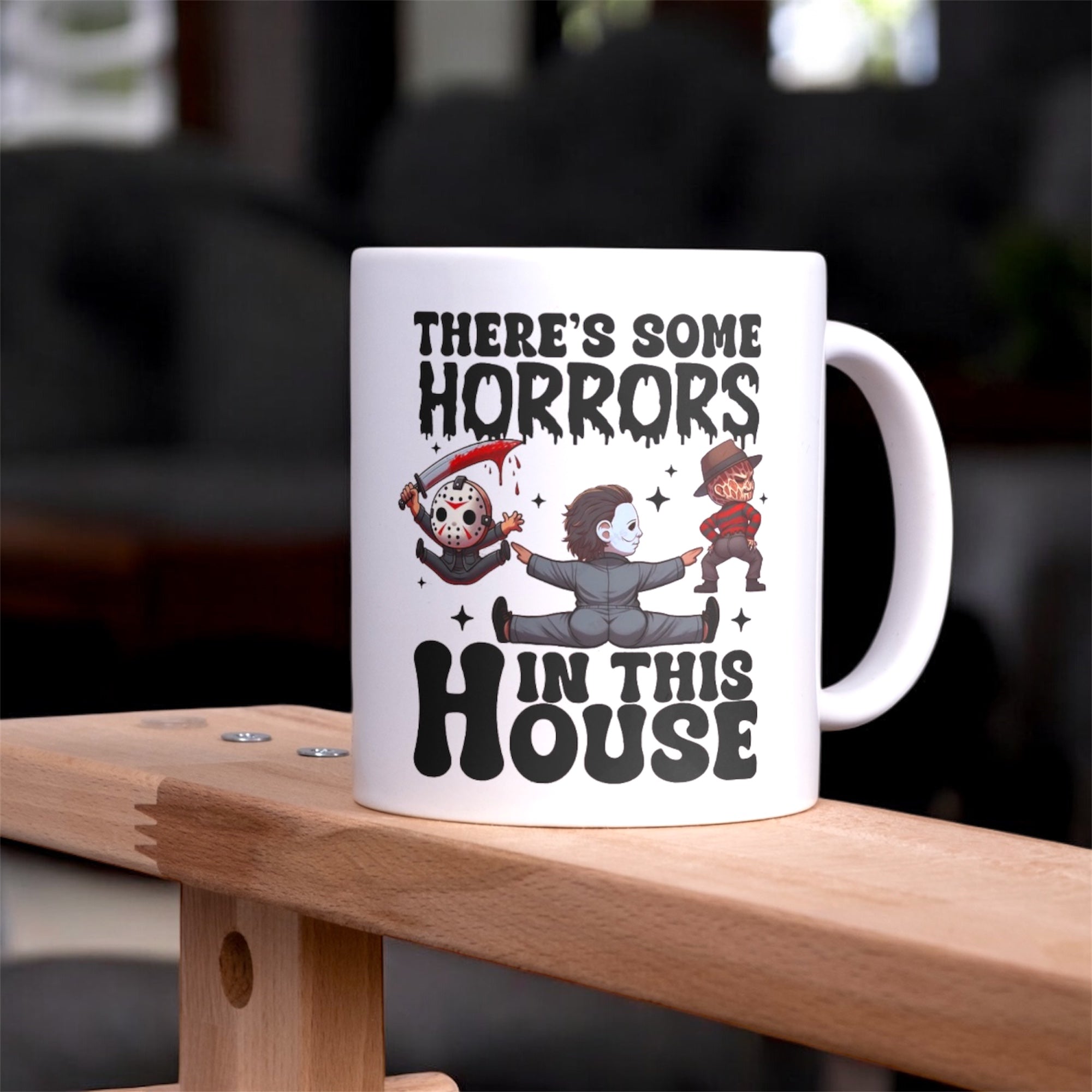 Some horrors in this house 11oz mug