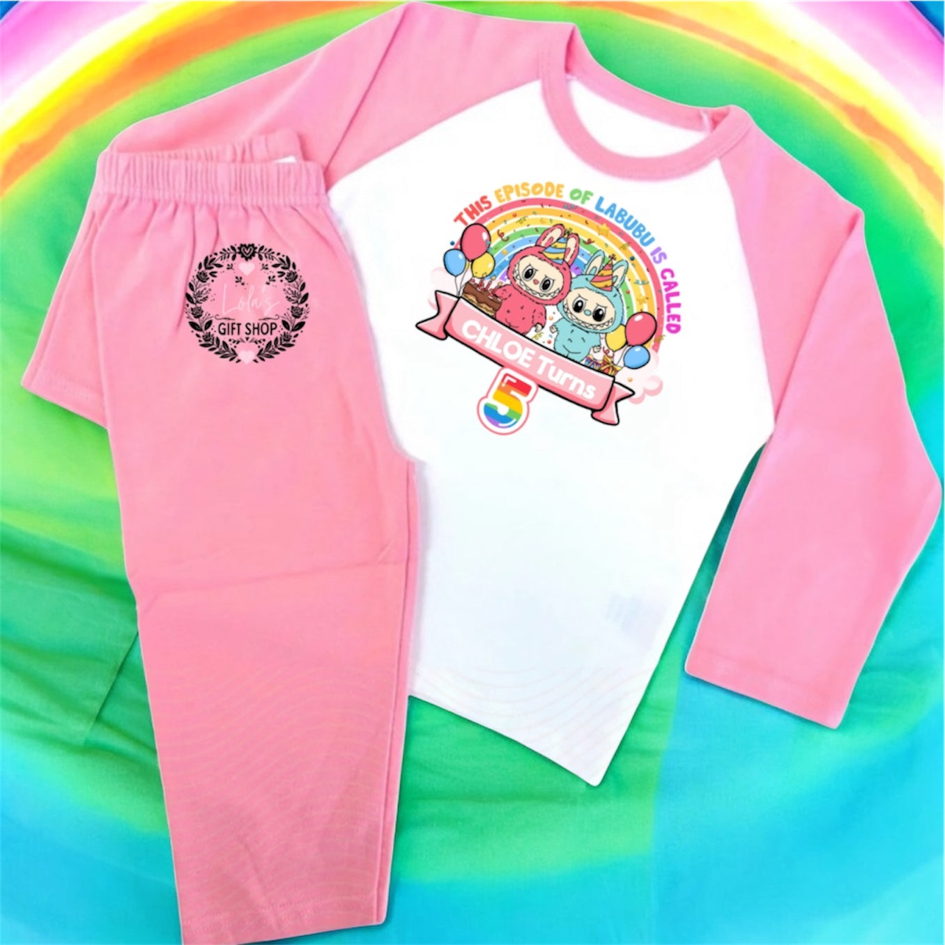 The monsters this episode birthday personalised pyjamas (Copy)