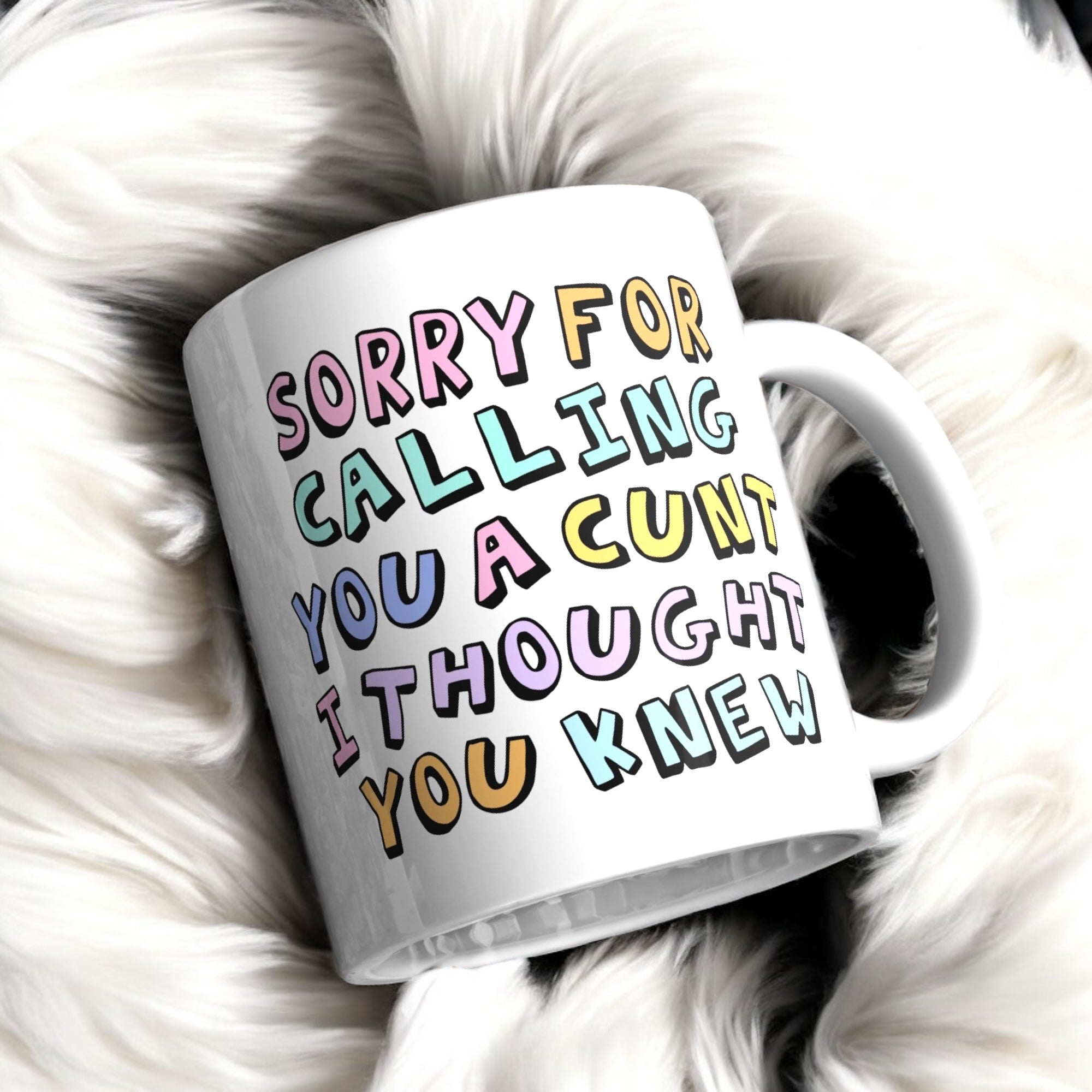 I thought you knew mug 11oz
