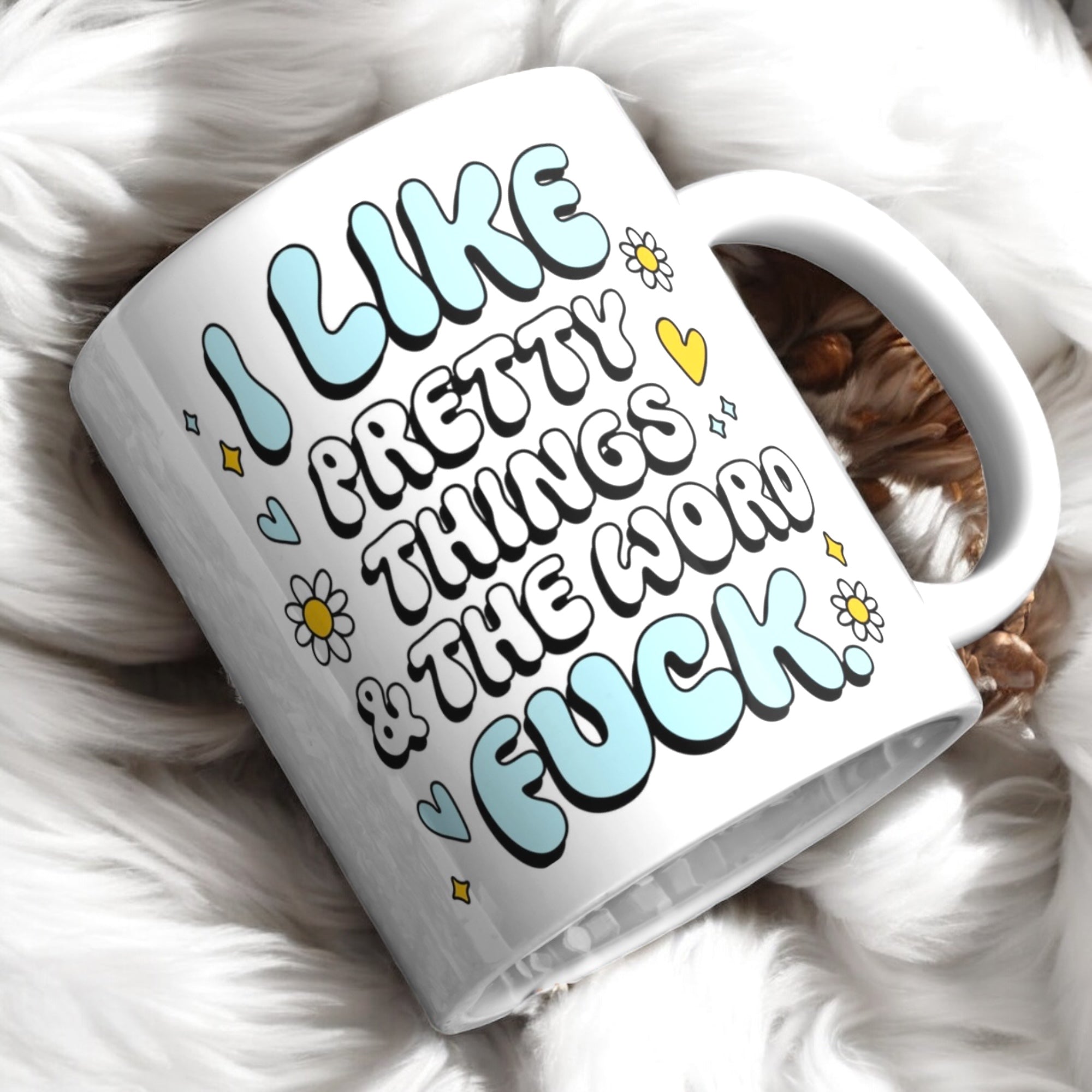 I like pretty things mug 11oz