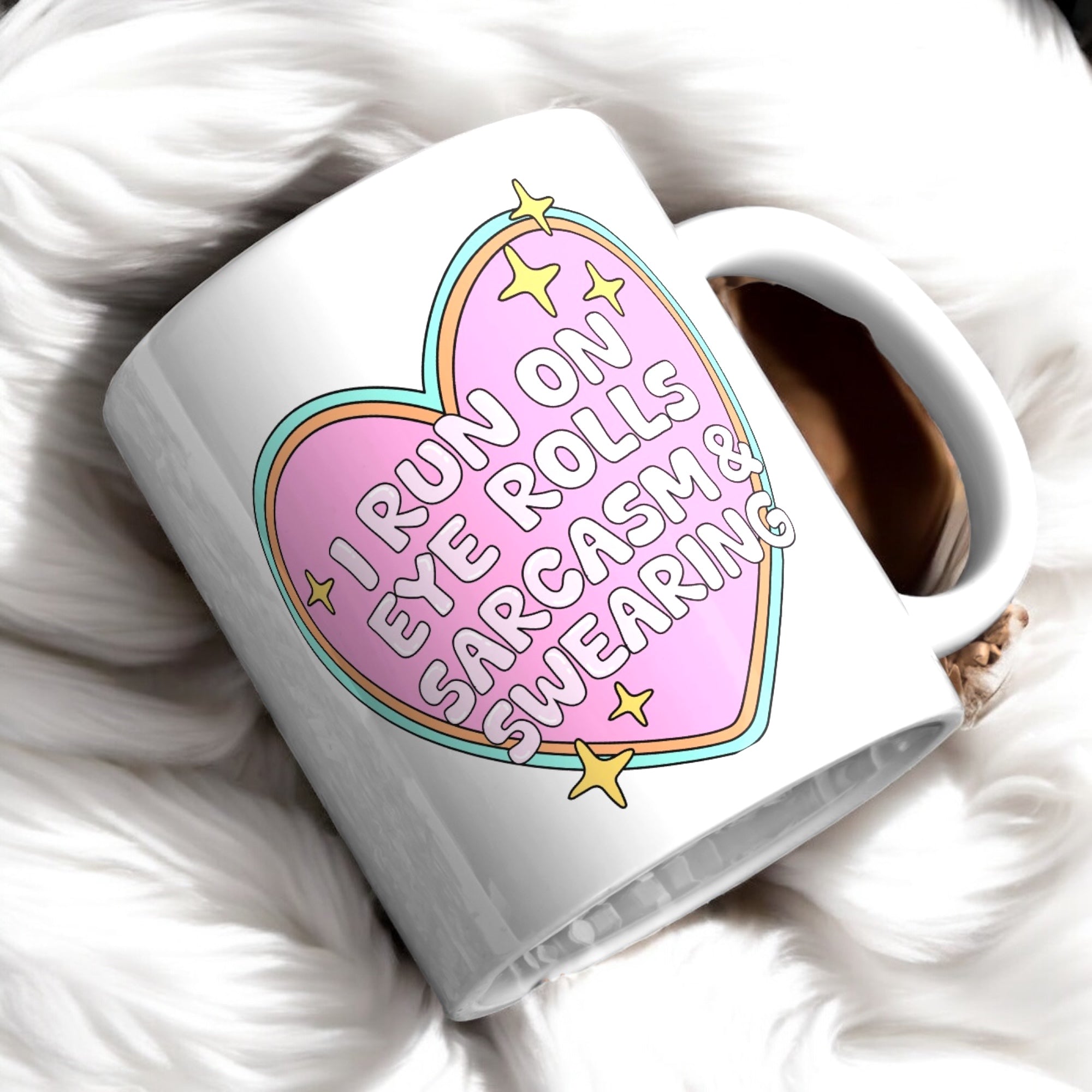 Eye rolls mug 11oz