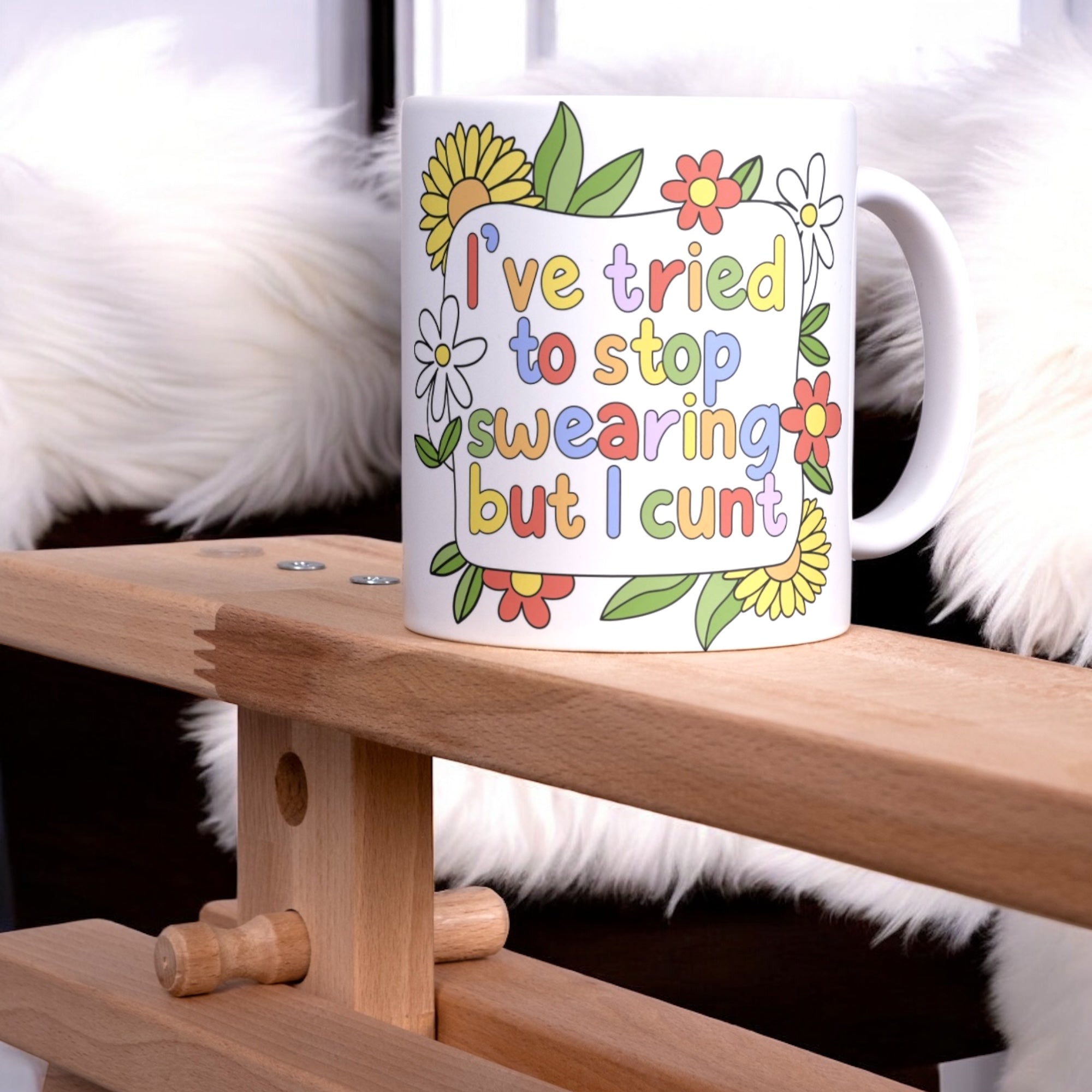 I tried to stop swearing mug 11oz