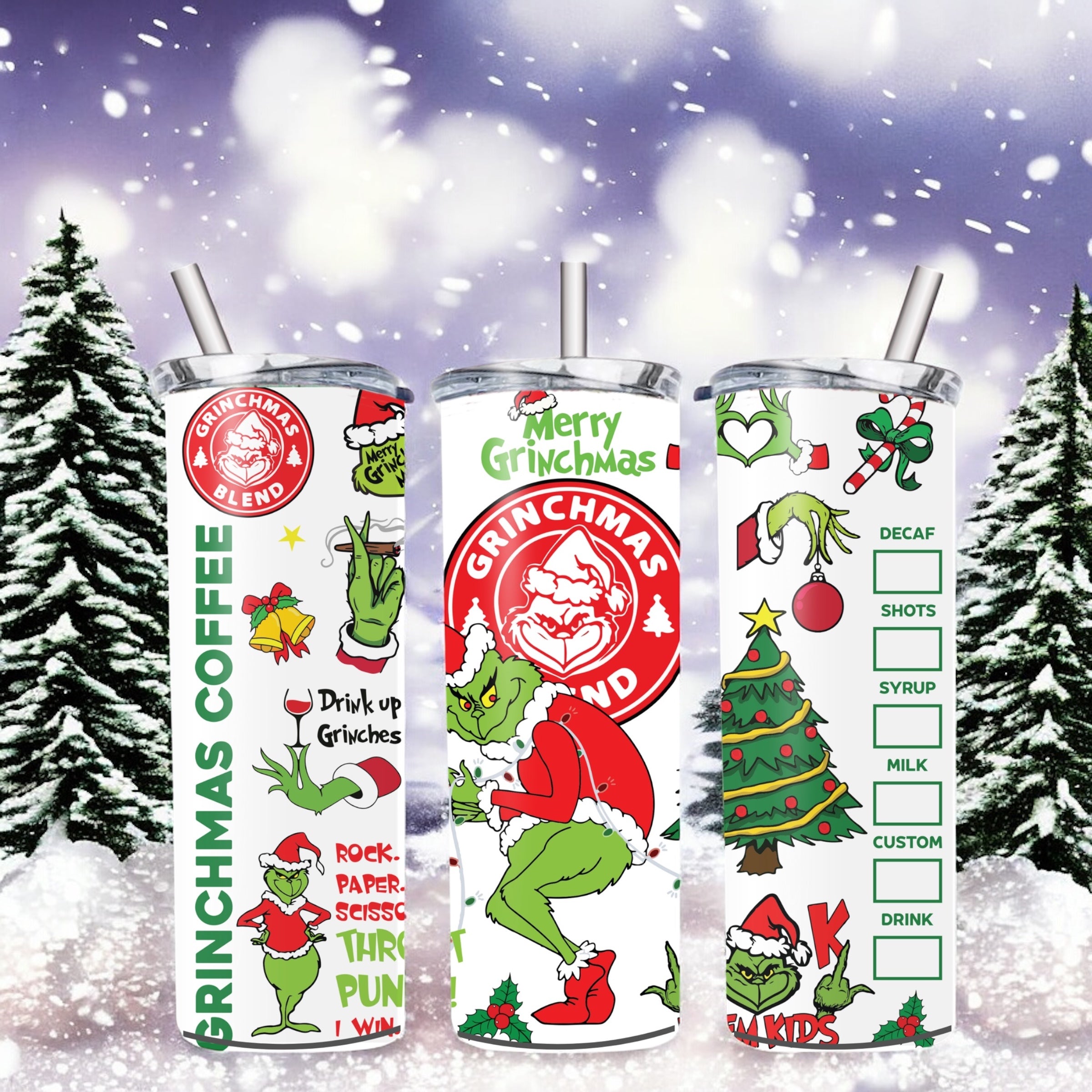 Mean monster coffee 20oz tumbler