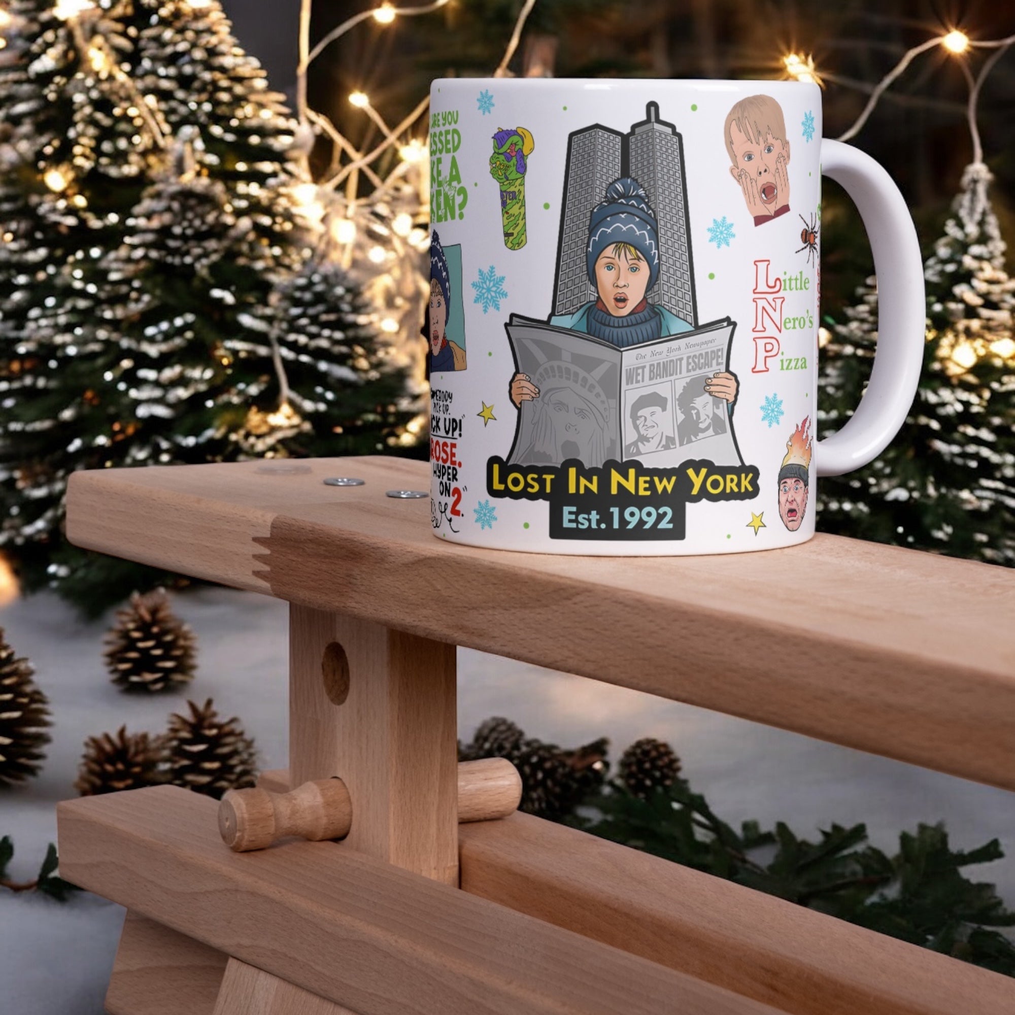 Alone at Christmas 11oz mug