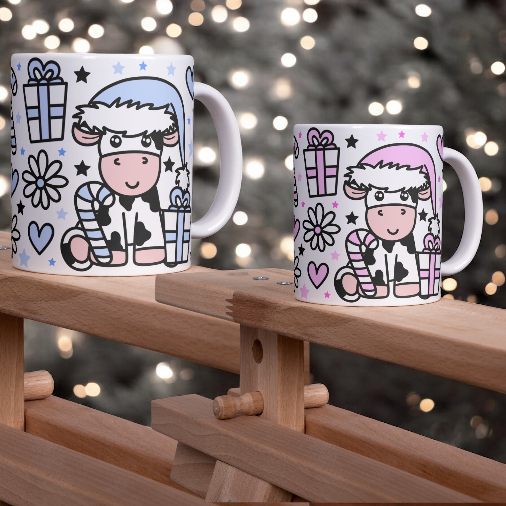 My Christmas cow mug 11oz
