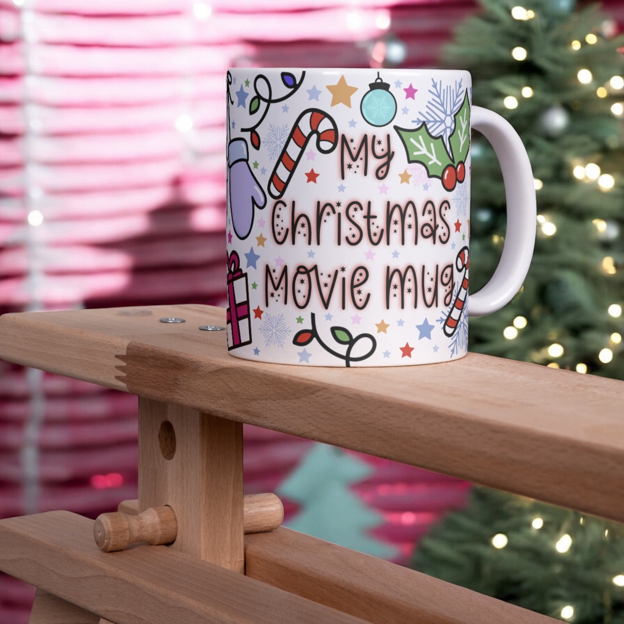 My Christmas movie mug 11oz