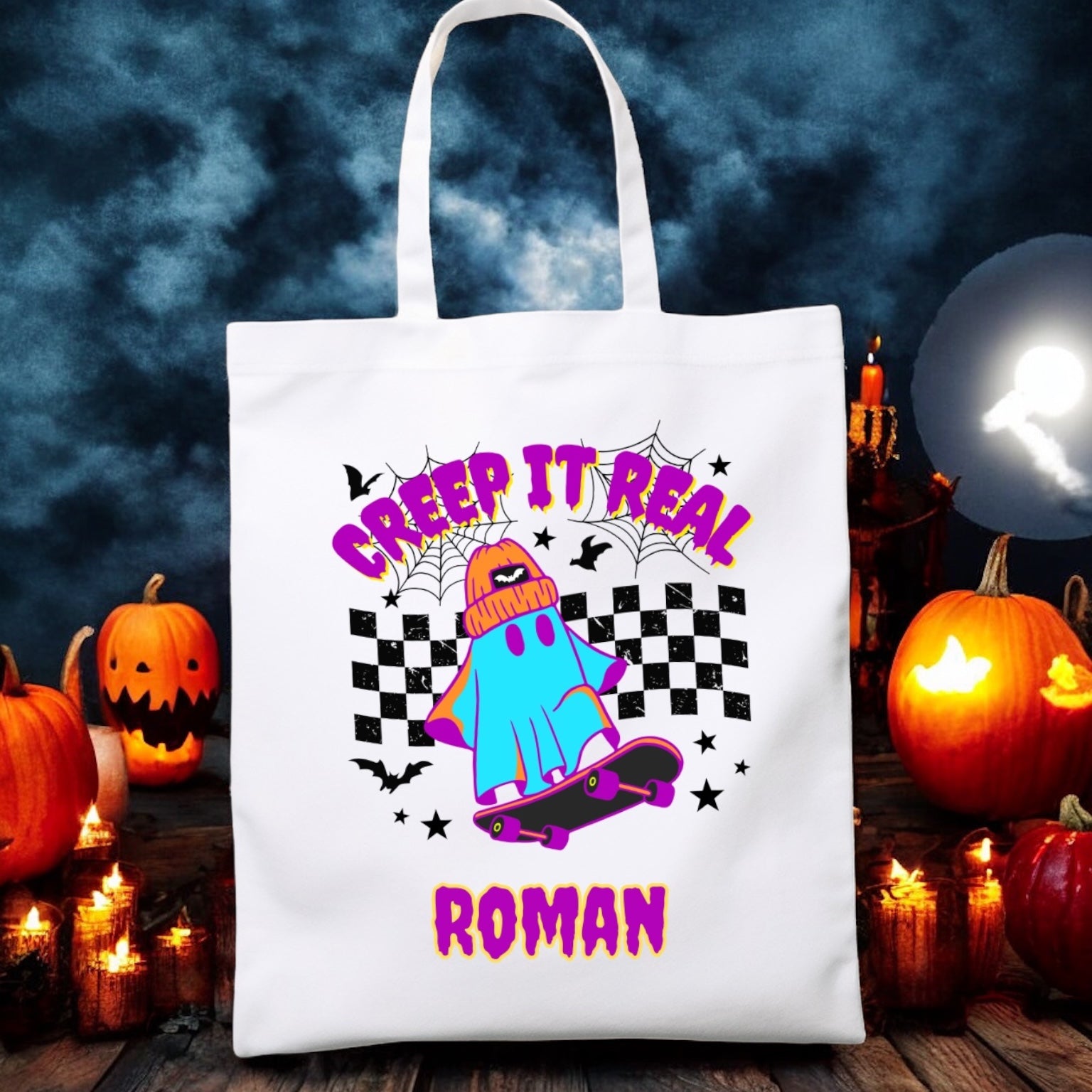 Creeping it real tote bag