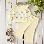 Younger girls now sweatshirt and flares