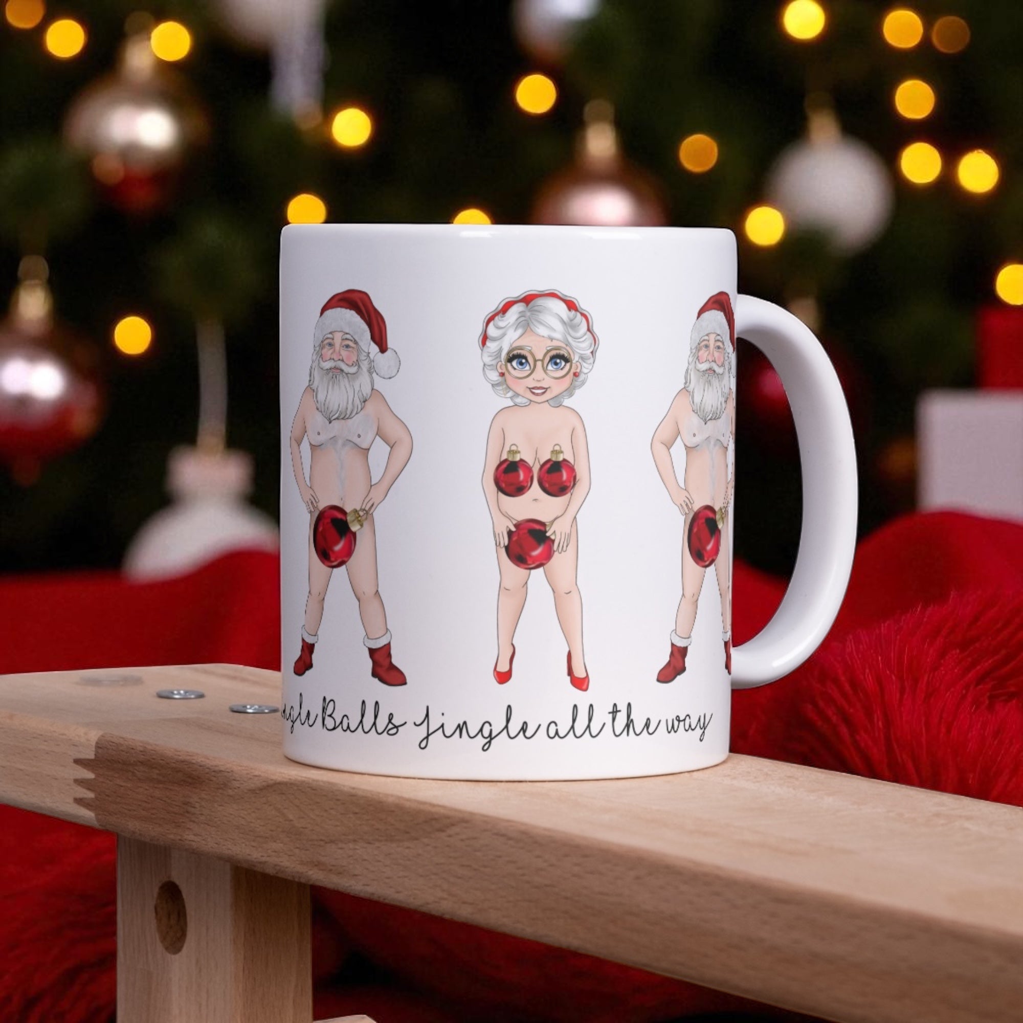 Jingle ball 11oz mug