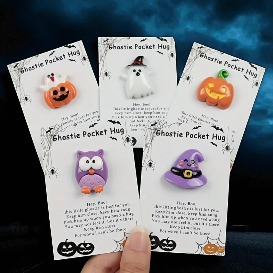 Halloween Ghostie Pocket Hug – Random Design