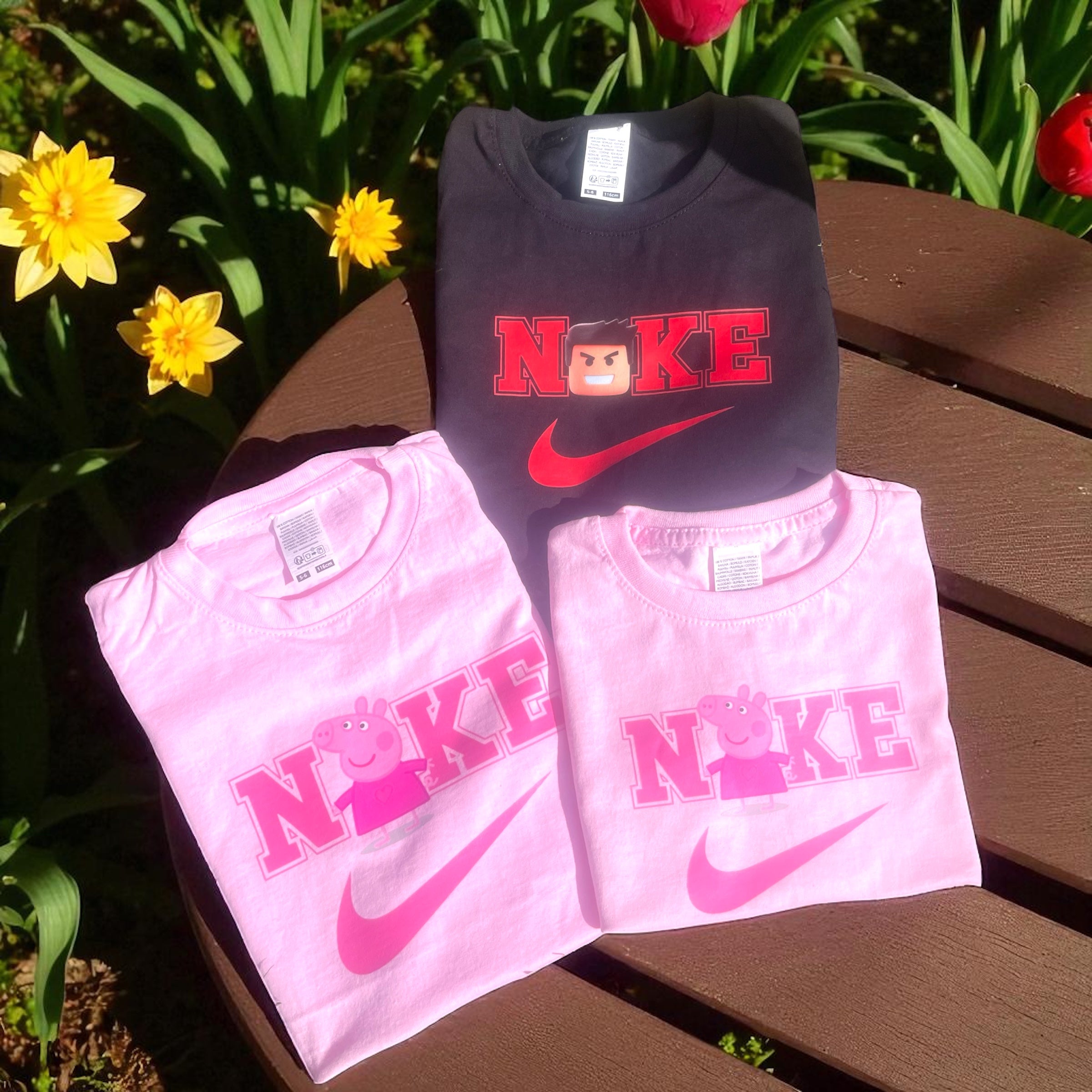 Create your own swoosh tick tshirt