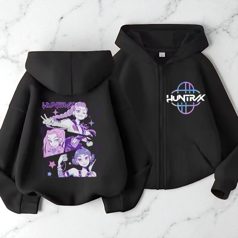 K hunters zip up jacket