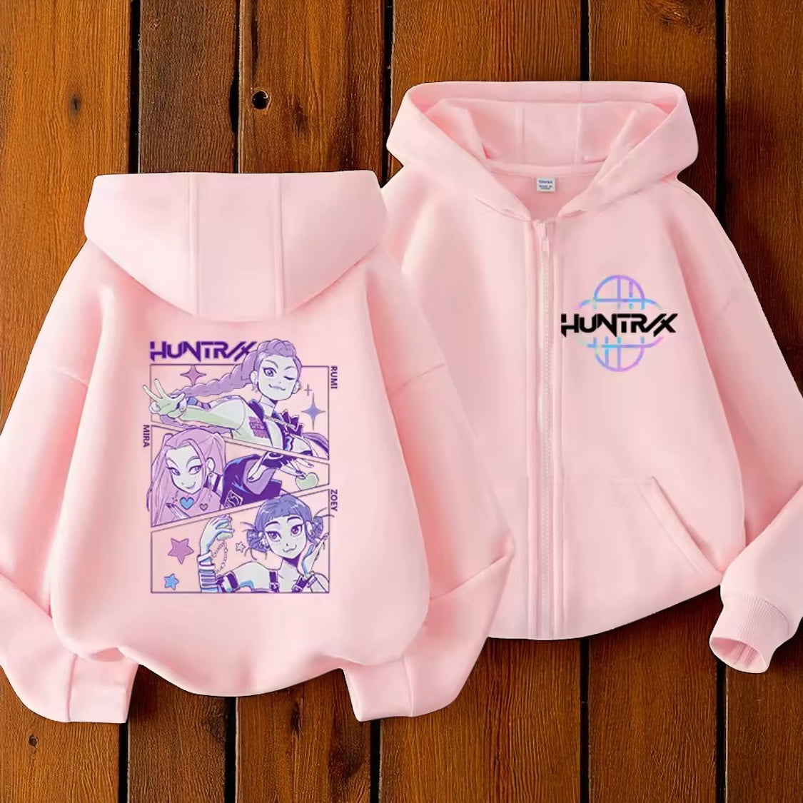K hunters zip up jacket