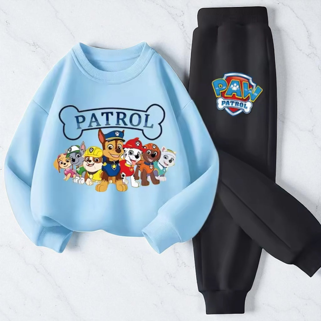 Dog sweatshirt and joggers
