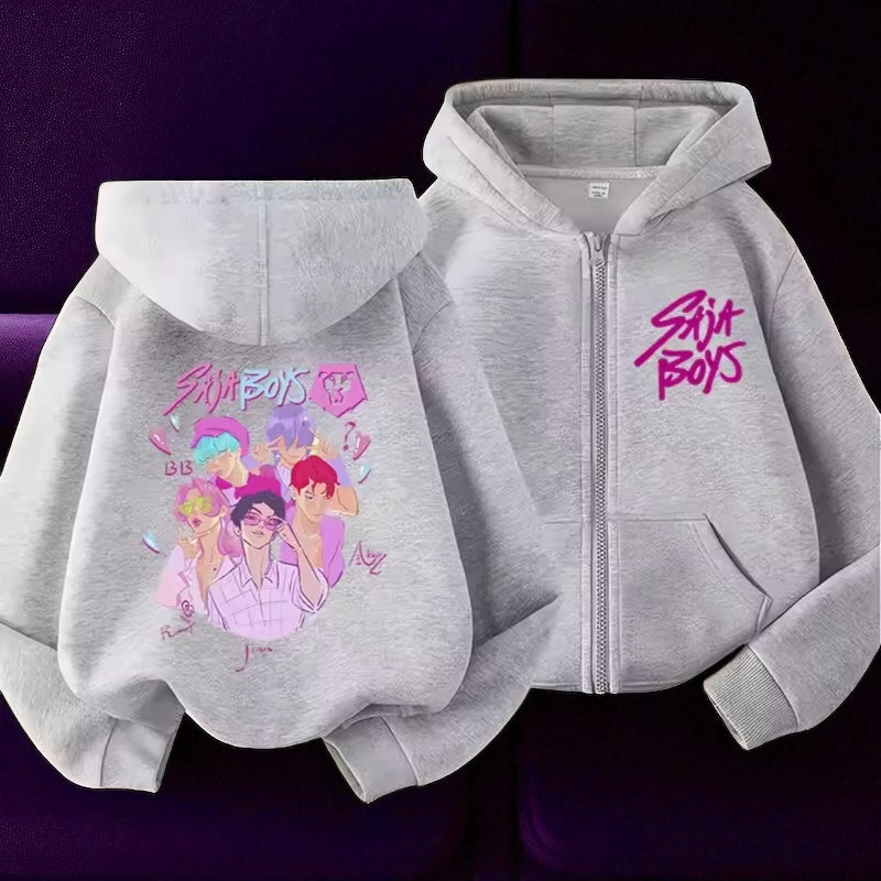 SJ boys zip up jacket