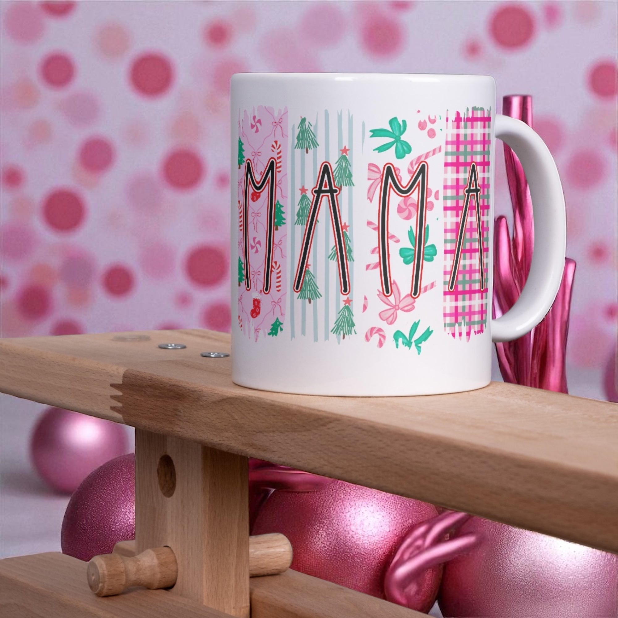 Mama floral 11oz mug