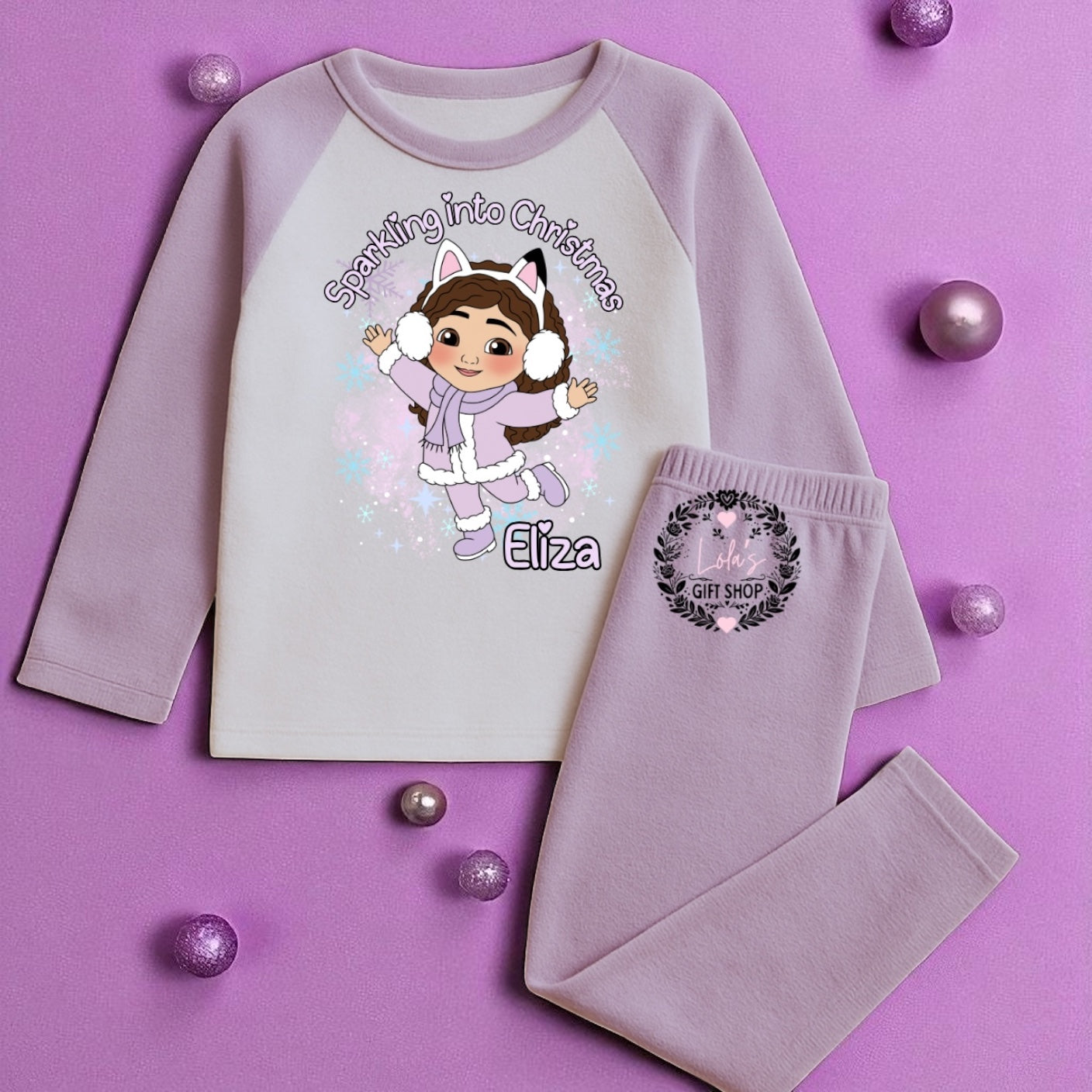 Sparkle into Christmas with Gabby pyjamas