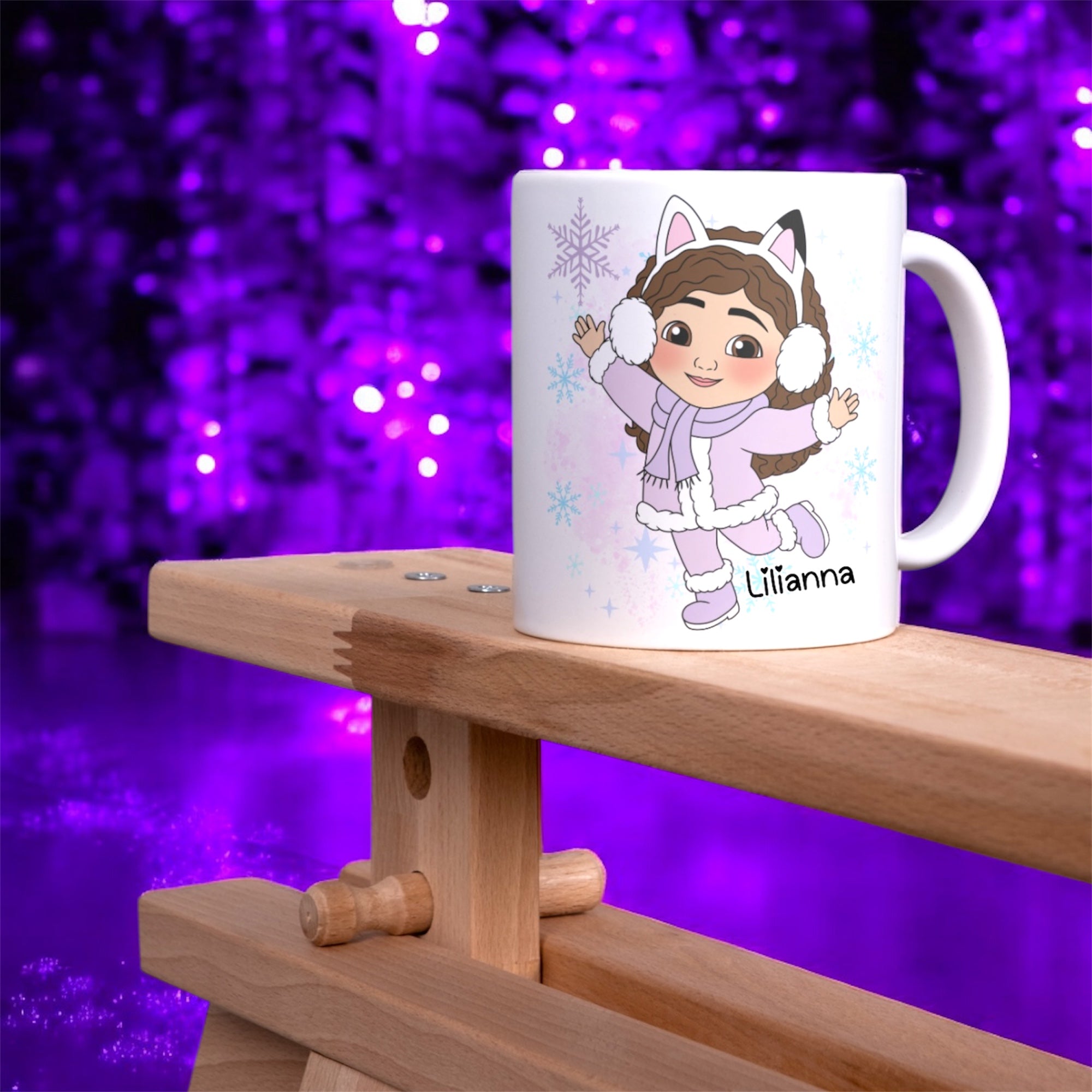 Gabby Christmas personalised mug
