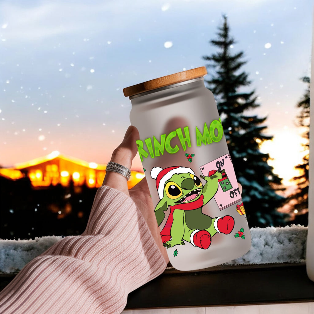 G mode on Christmas 16oz Libby can