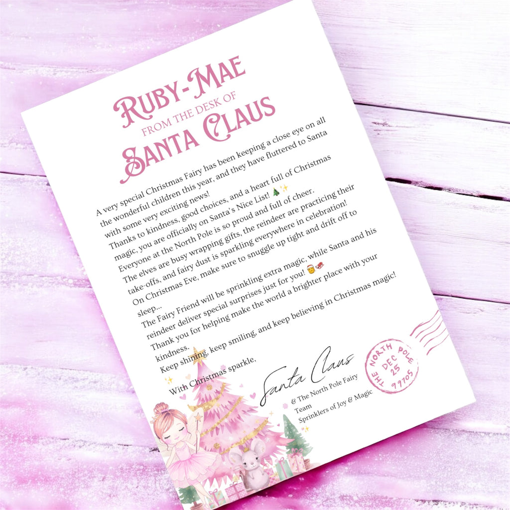 Fairy and friends certificate set