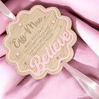 CHRISTMAS BELL OAK PLAQUE