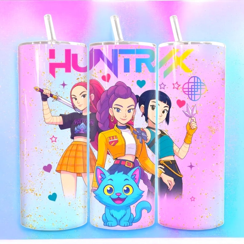 Watercolour hunters  20oz tumbler