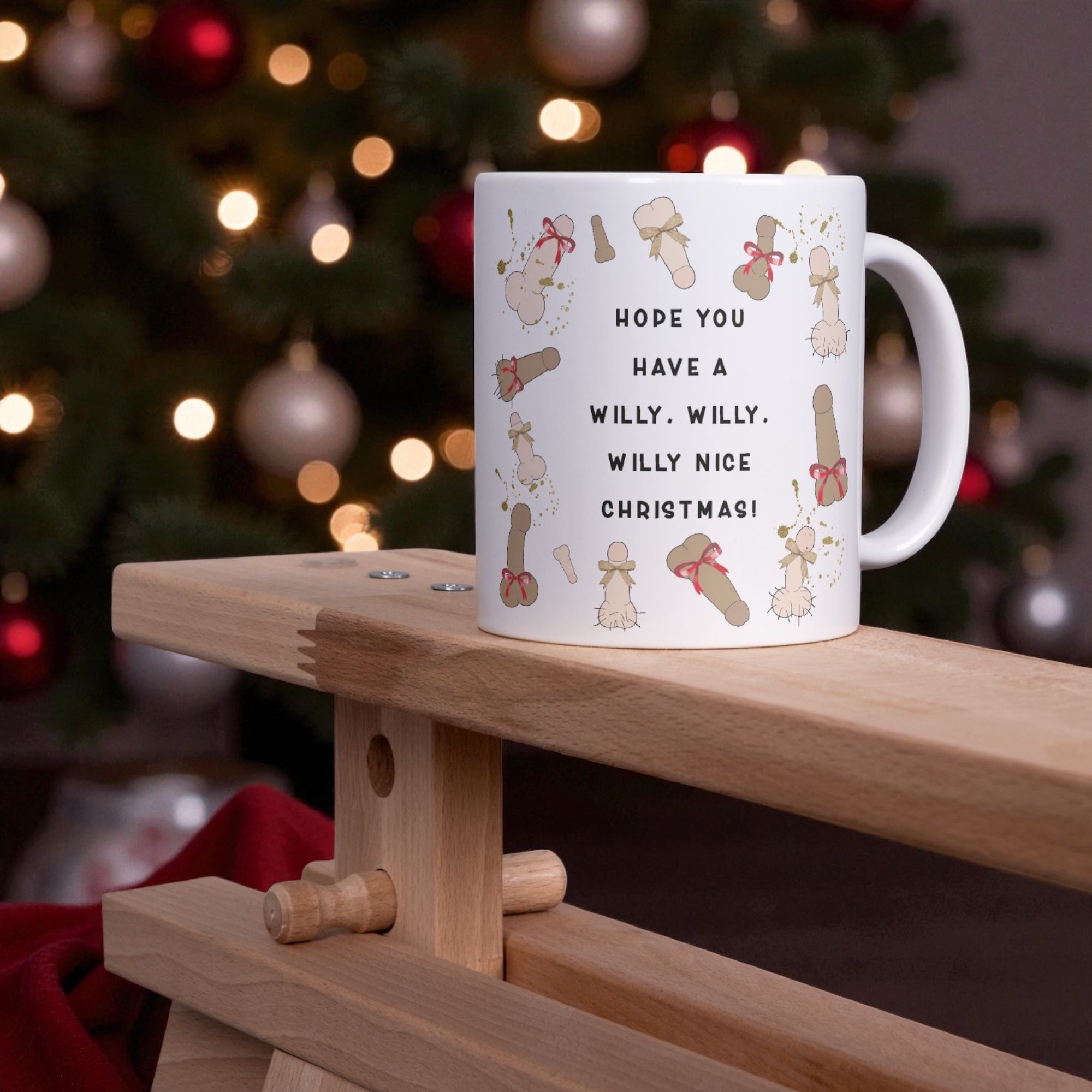 Willy Christmas mug 11oz