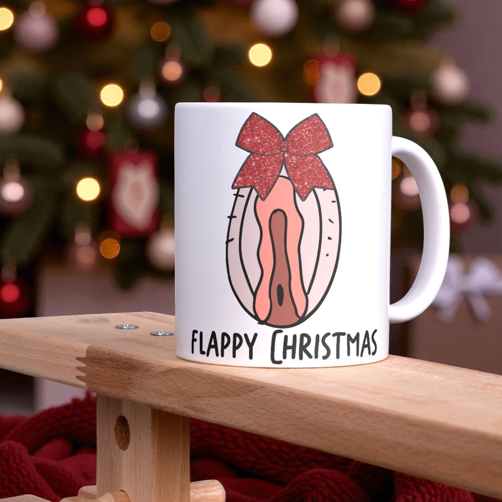 Flappy christmas mug