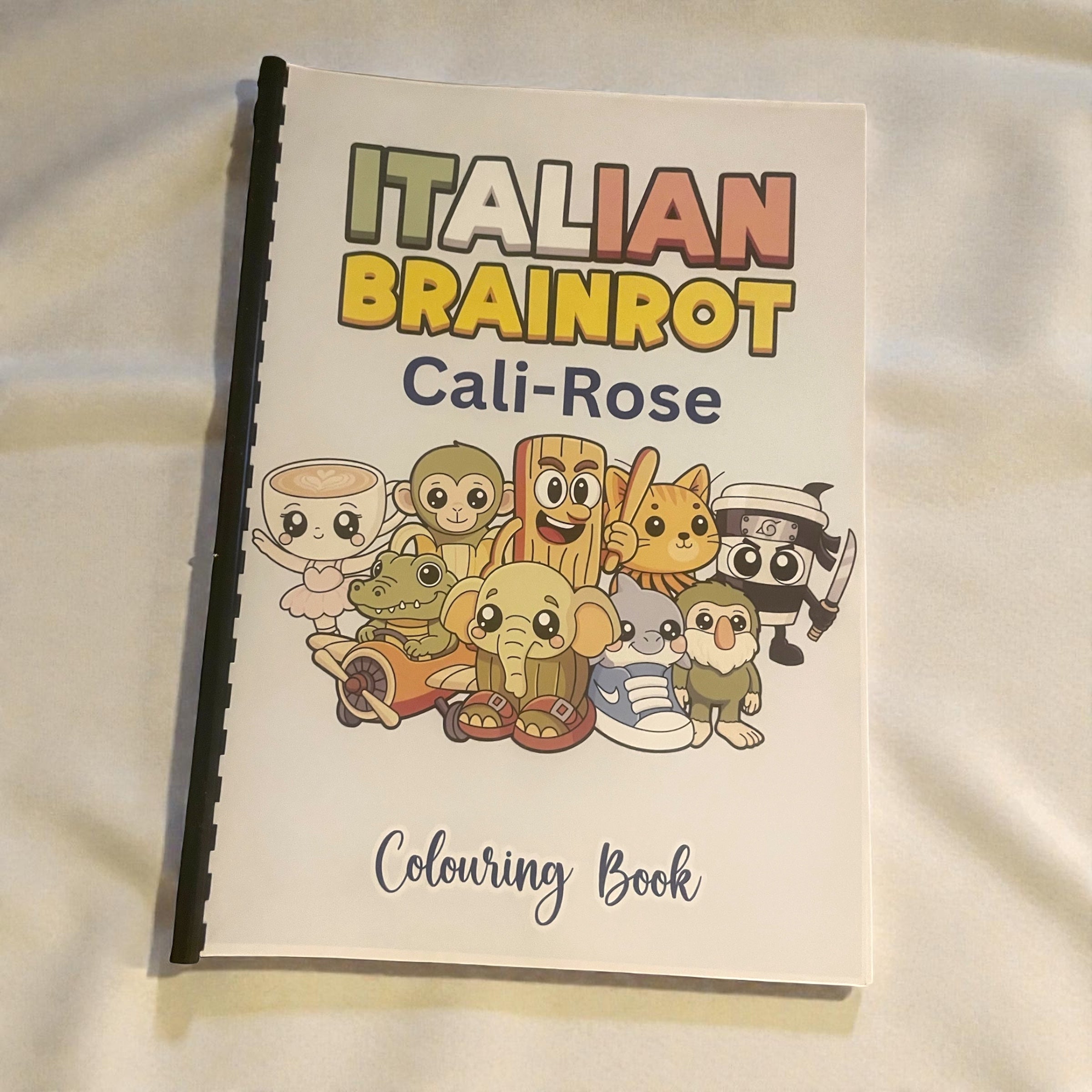 Brain R a4 colouring book