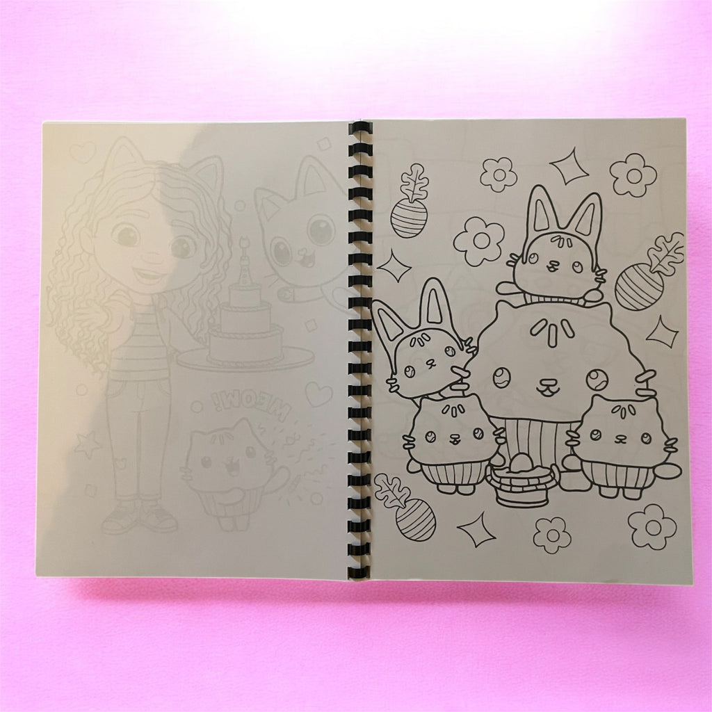 Gabby colouring book