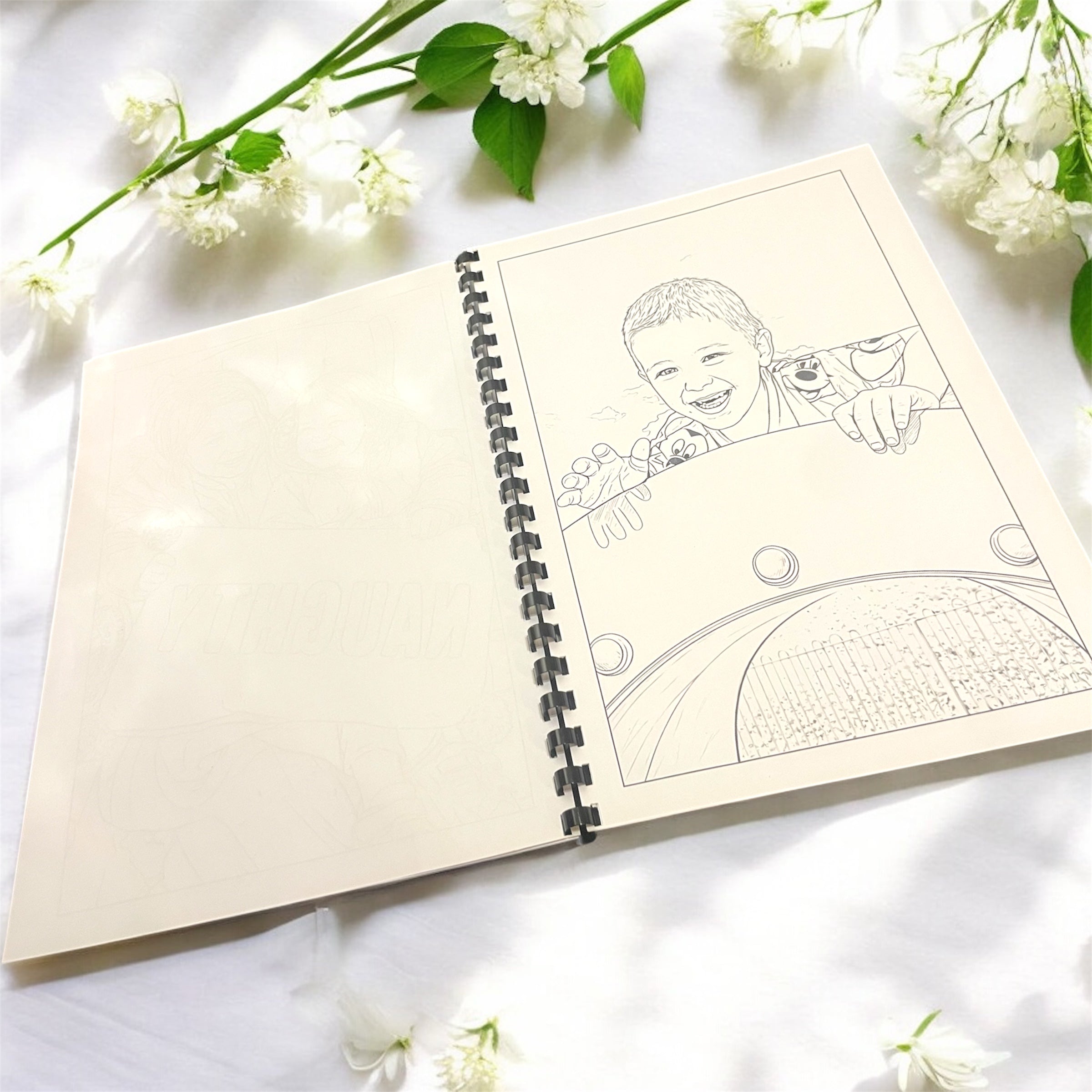 Colour your own photo memory book