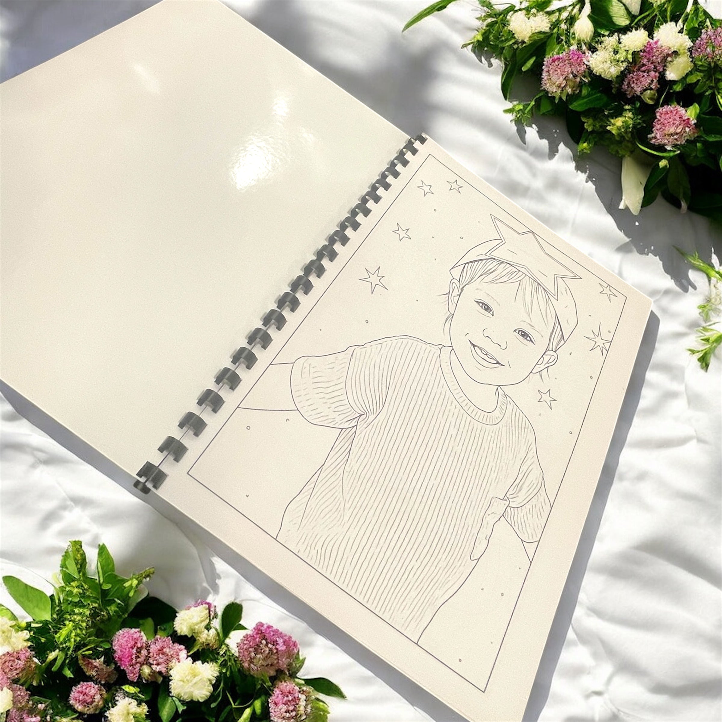 Colour your own photo memory book