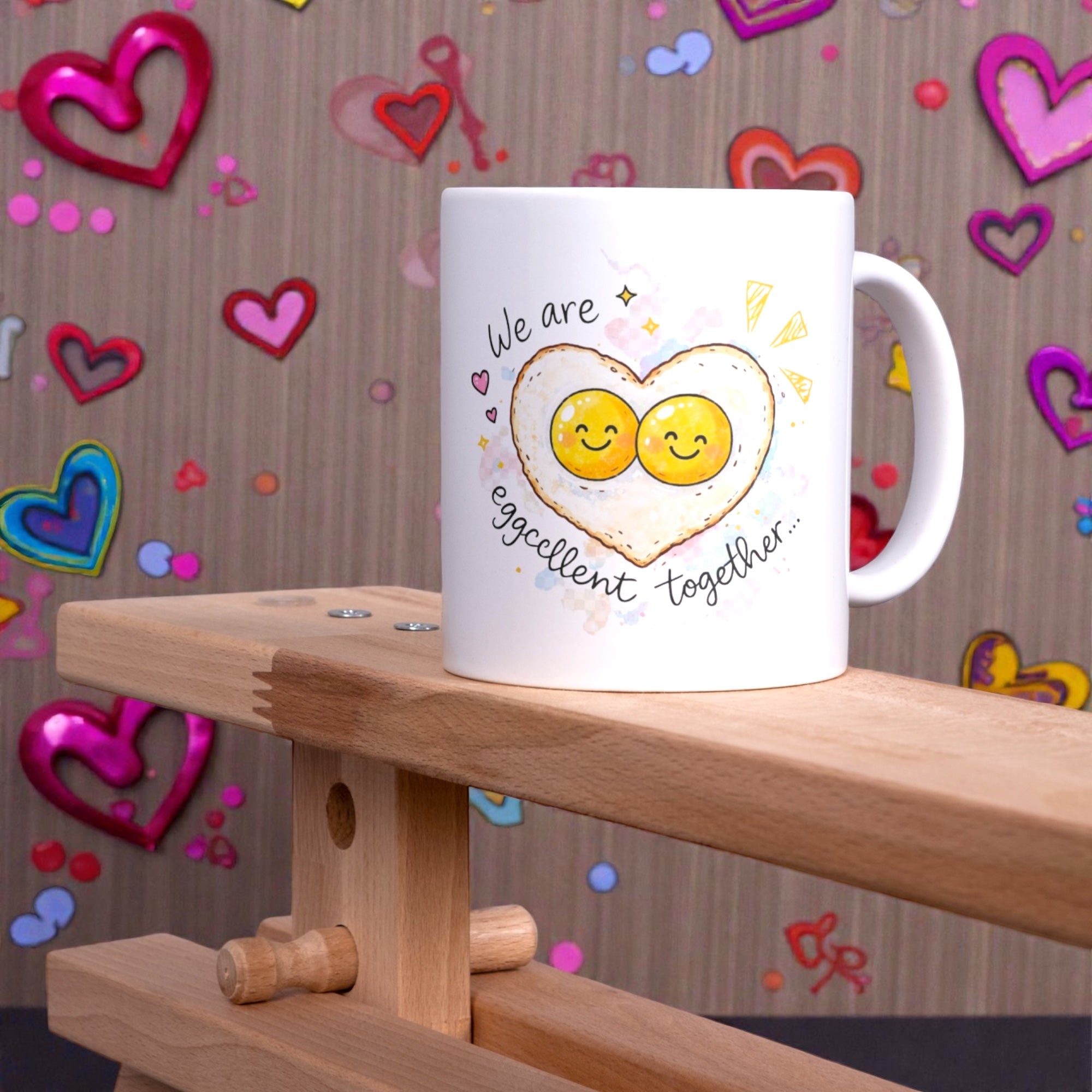 Eggcellent together 11oz mug